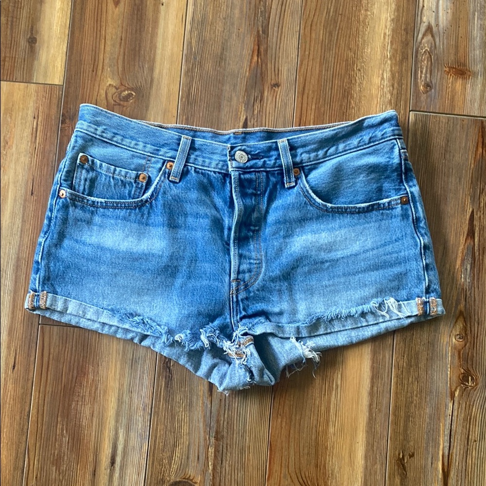 Blue Denim Women's Shorts